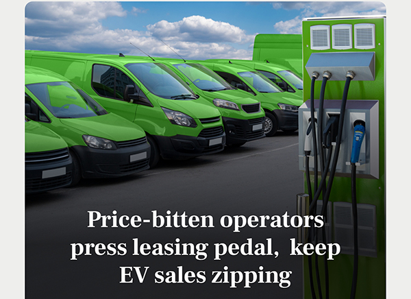 Price-bitten operators press leasing pedal, keep EV sales zipping
